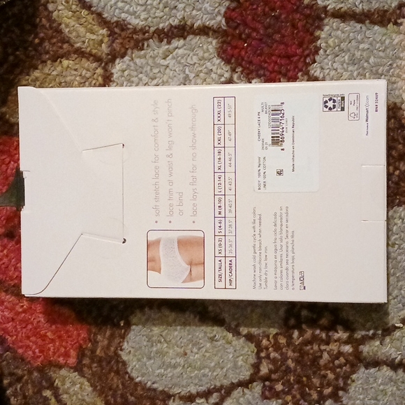 SECRET TREASURES LACE CHEEKY 6 PAIR - Picture 2 of 8